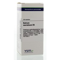 VSM VSM Natrium muriaticum D6 (200 Tab)