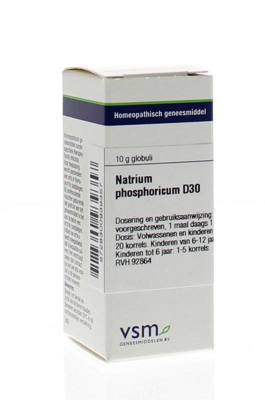 VSM VSM Natrium phosphoricum D30 (10 gr)