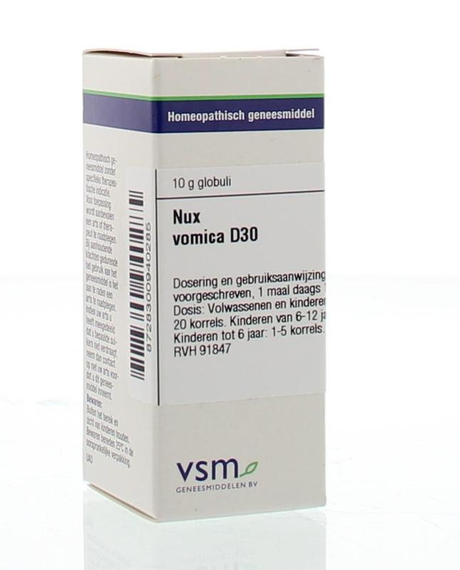 VSM VSM Nux vomica D30 (10 gr)
