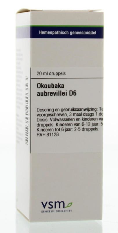 VSM VSM Okoubaka Aubrevillei D6 (20 ml)