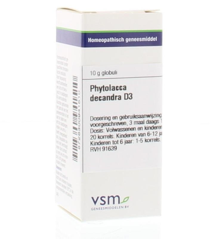 VSM VSM Phytolacca decandra D3 (10 gr)