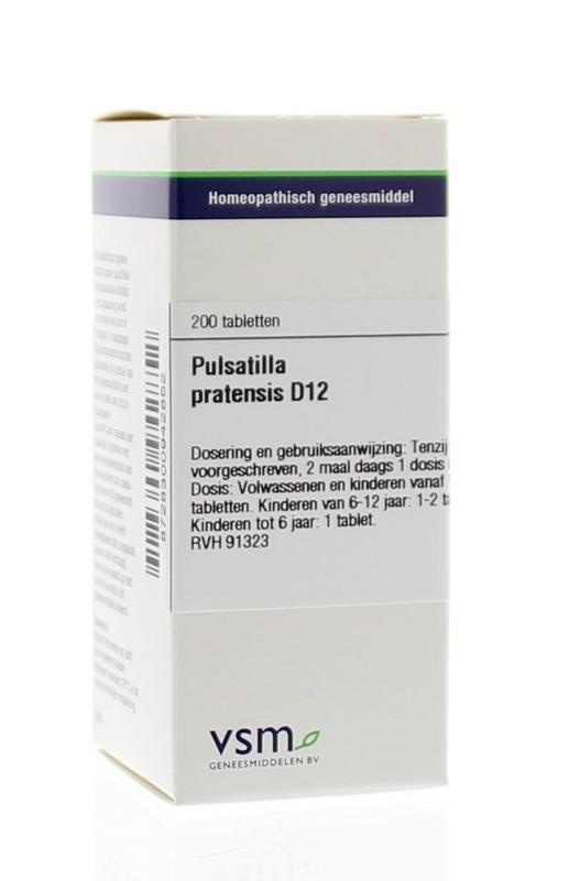 VSM VSM Pulsatilla pratensis D12 (200 Tabletten)