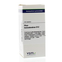 VSM VSM Rhus toxicodendron D12 (200 Tab)