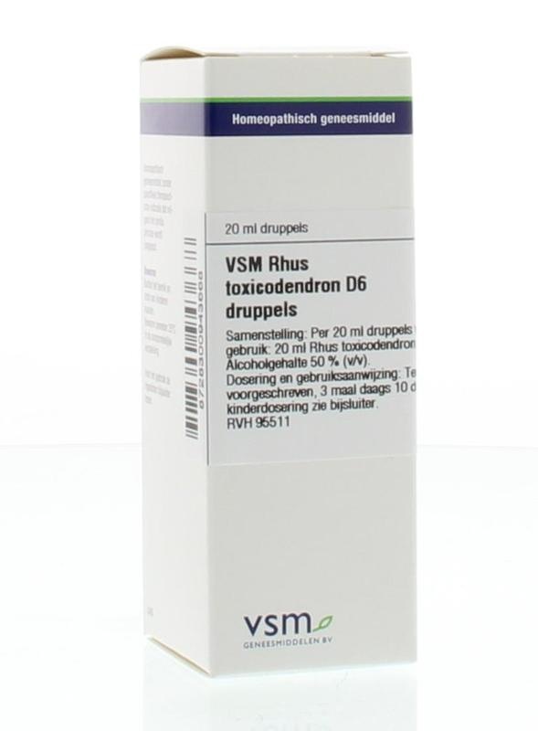 VSM VSM Rhus toxicodendron D6 (20 ml)