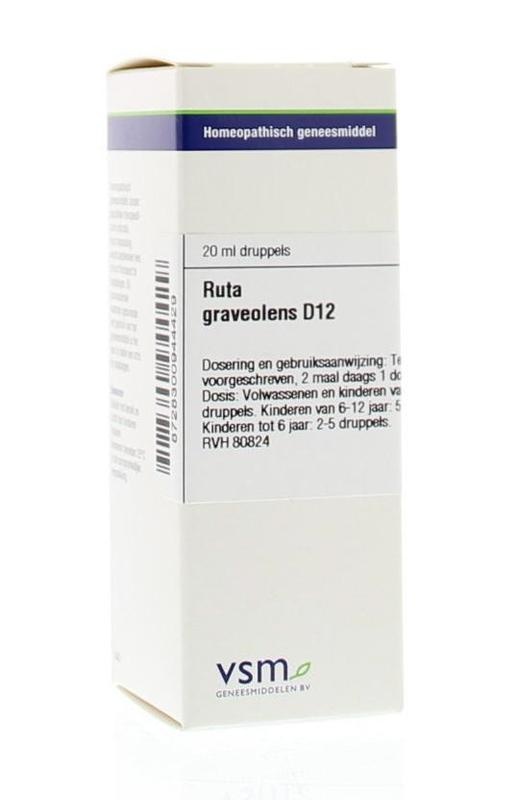 VSM VSM Ruta Graveolens D12 (20 Ml)