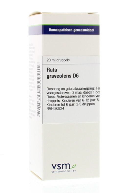 VSM VSM Ruta Graveolens D6 (20ml)