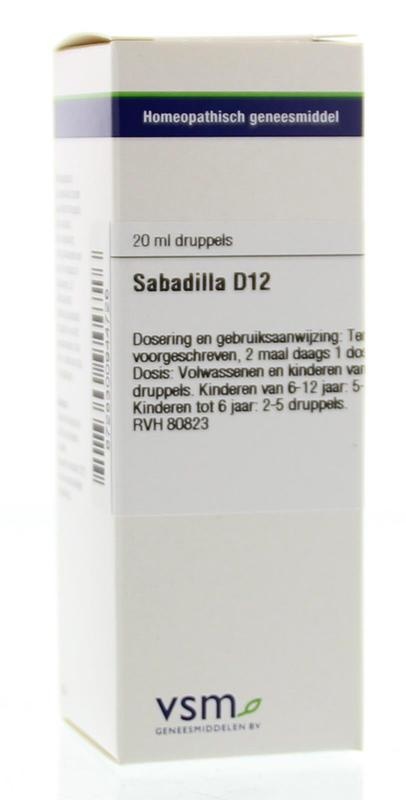 VSM VSM Sabadilla D12 (20 Ml)