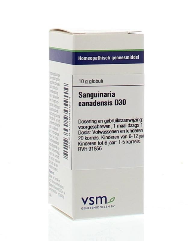 VSM VSM Sanguinaria canadensis D30 (10 gr)