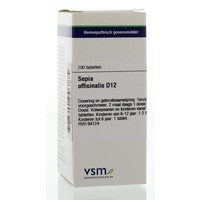 VSM VSM Sepia officinalis D12 (200 Tab)