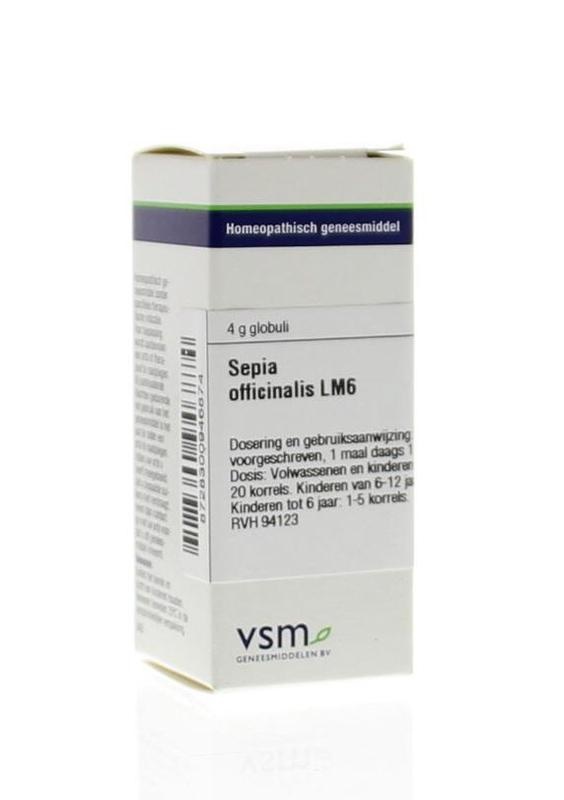 VSM VSM Sepia officinalis LM6 (4 g)