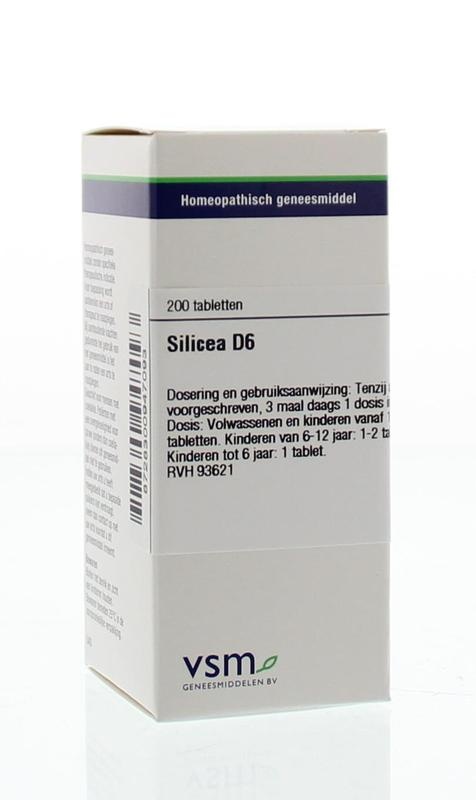 VSM VSM Silicea D6 (200 Tab)