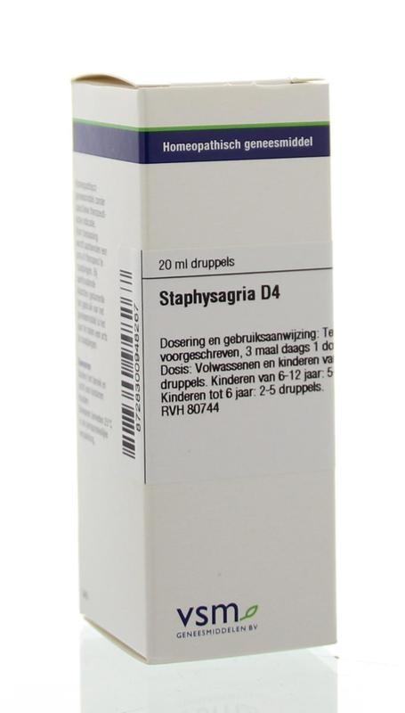 VSM VSM Staphisagria D4 (20 Ml)