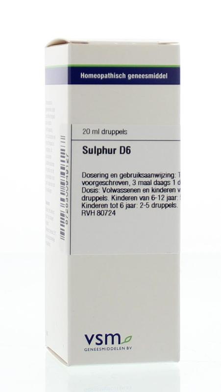 VSM VSM Schwefel D6 (20 Ml)