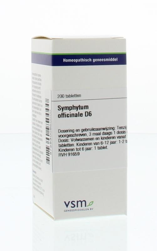 VSM VSM Symphytum officinale D6 (200 Tabletten)