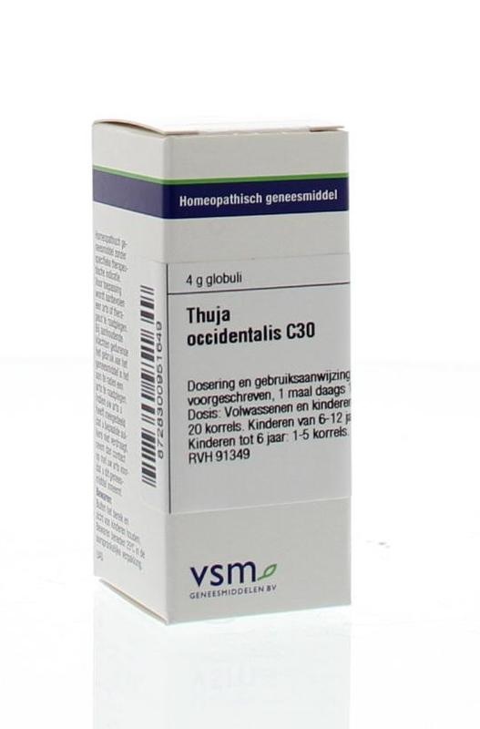 VSM VSM Thuja occidentalis C30 (4 gr)