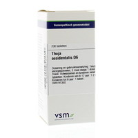 VSM VSM Thuja occidentalis D6 (200 Tab)