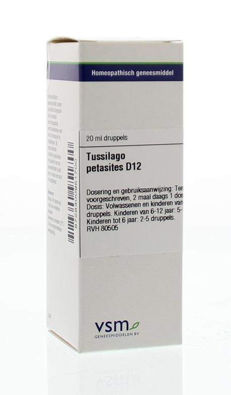 VSM VSM Tussilago-Petasites D12 (20 Ml)