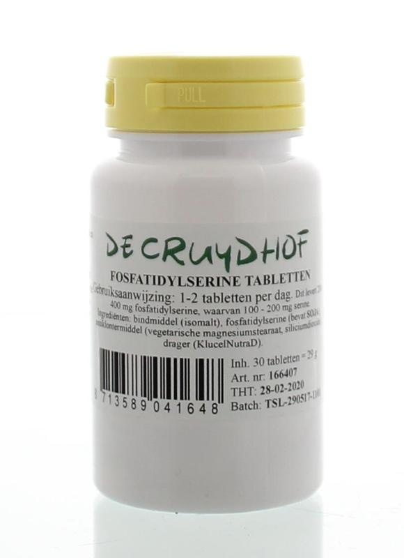 Cruydhof Cruydhof Phosphatidylserin 200 mg (30 Tab)