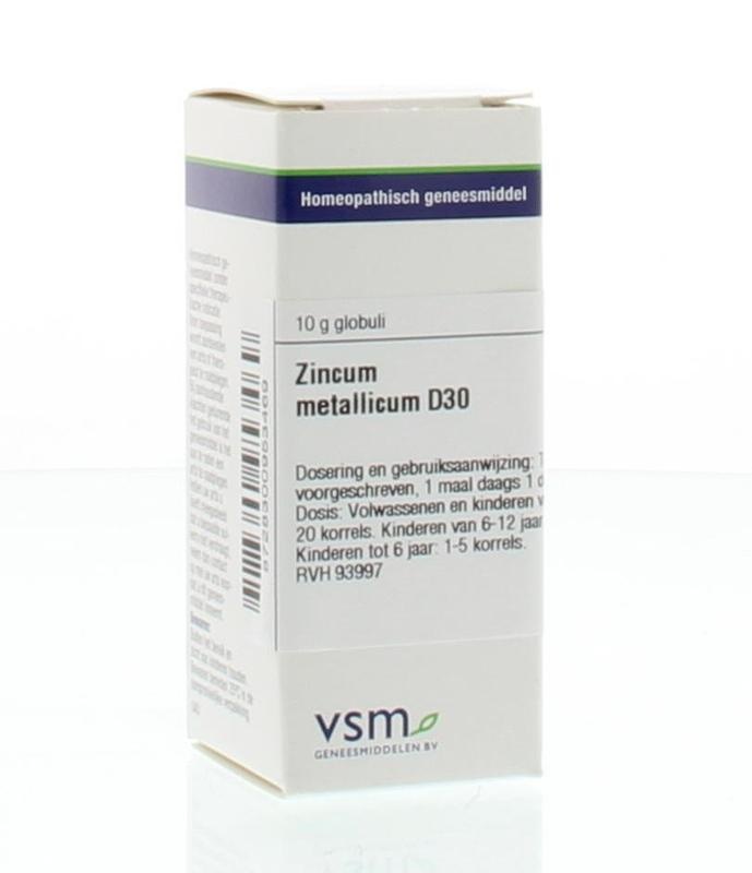 VSM VSM Zink metallicum D30 (10 gr)