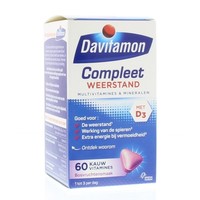 Davitamon Davitamon Komplette Resistenz Kauvitamine Waldfrüchte (60 Tabletten)