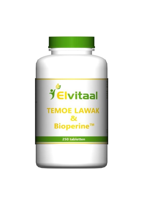 Elvitaal/elvitum Elvitaal/elvitum Temoe lawak Kurkuma (250 Tab)