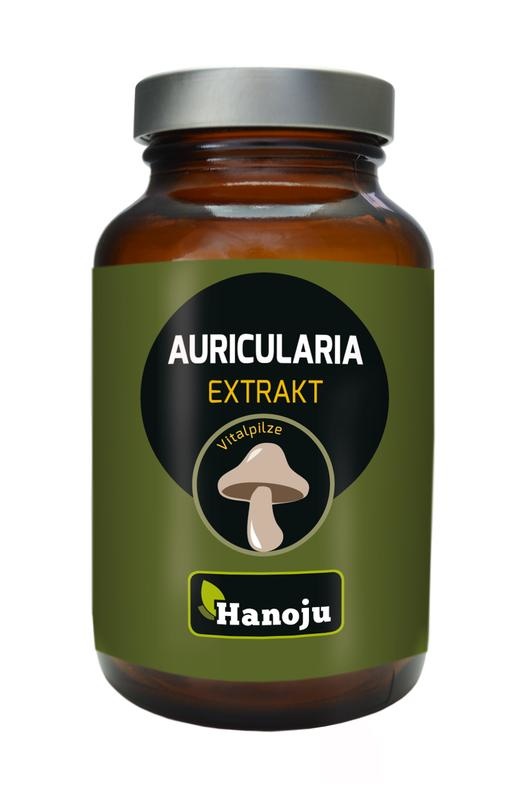 Hanoju Hanoju Auricularia-Pilzextrakt (90 vegetarische Kapseln)