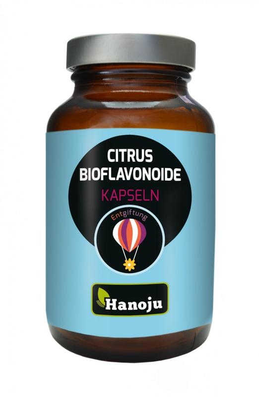 Hanoju Hanoju Zitrus-Bioflavonoide 500 mg Bio (90 vegetarische Kapseln)