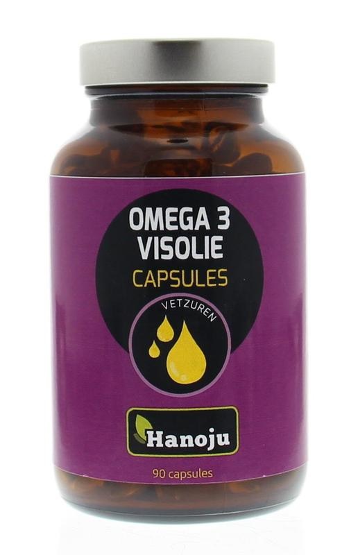 Hanoju Hanoju Omega-3-Fischöl 1000 mg (90 vegetarische Kapseln)