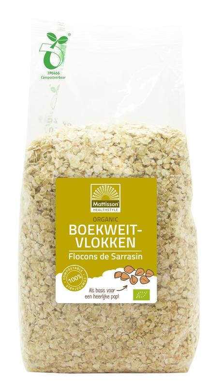 Mattisson Mattisson Bio-Buchweizenflocken bio (500 gr)