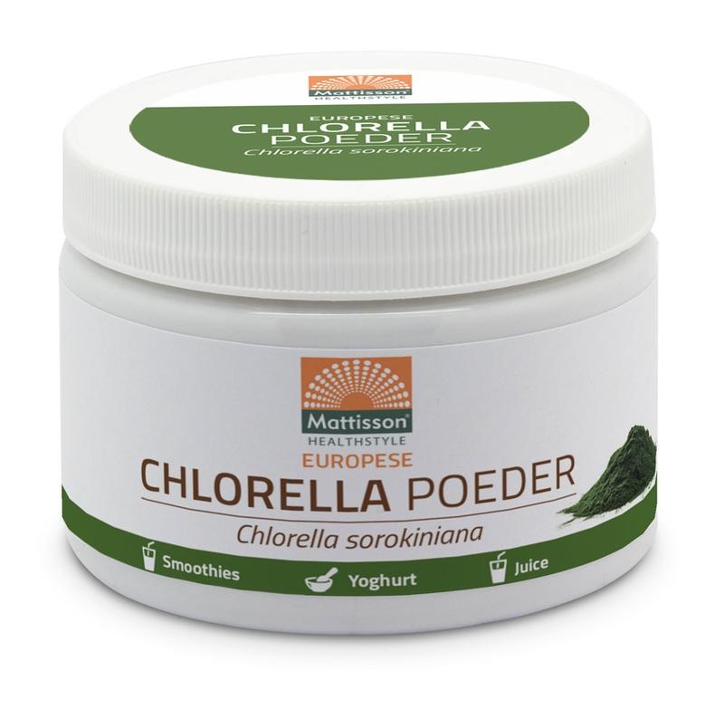 Mattisson Chlorellapulver Europäisch (125 gr)