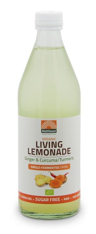 Mattisson Mattisson Living Limonade Ingwer & Curcuma Bio (500 ml)