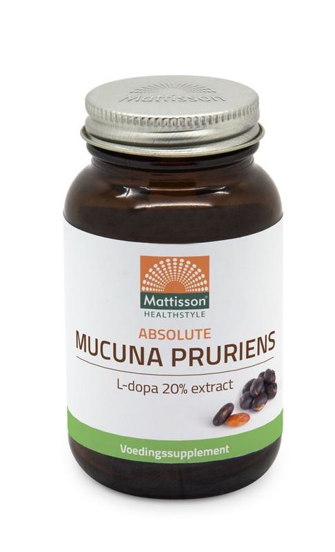 Mattisson Mattisson Mucuna Pruriens 20% Extrakt - L-Dopa (120 Tabletten)