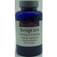 Nova Vitae Nova Vitae Borretschöl 1200 mg GLA 240 mg (60 Caps)