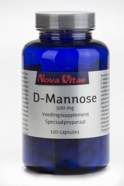 Nova Vitae Nova Vitae D-Mannose 500 mg (120 Caps)