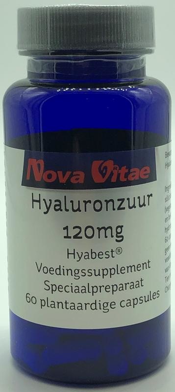 Nova Vitae Nova Vitae Hyaluronsäure 120 mg (60 VCaps)