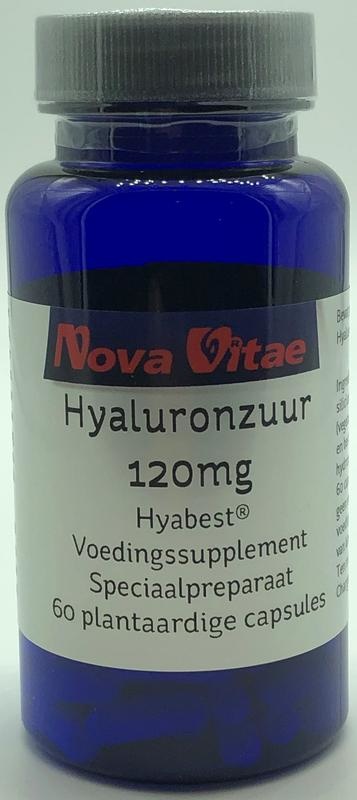 Nova Vitae Nova Vitae Hyaluronsäure 120 mg (60 vegetarische Kapseln)