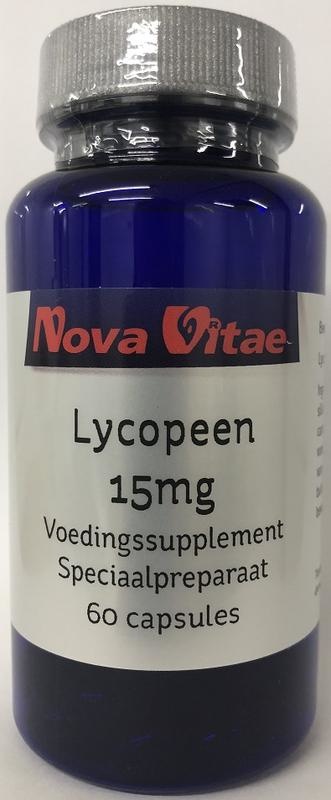 Nova Vitae Nova Vitae Lycopin 15 mg (60 Kapseln)