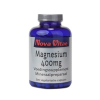 Nova Vitae Nova Vitae Magnesium 400 mg (200 vegetarische Kapseln)