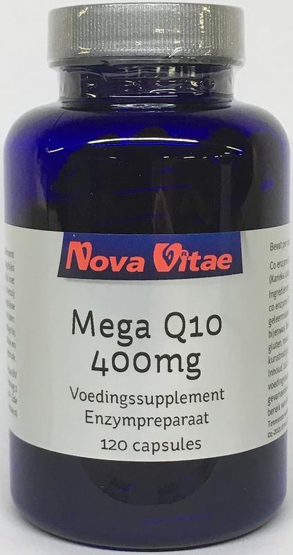 Nova Vitae Nova Vitae Mega Q10 400 mg (120 Caps)