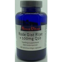 Nova Vitae Nova Vitae Roter Hefereis Q10 100 mg (180 vcaps)