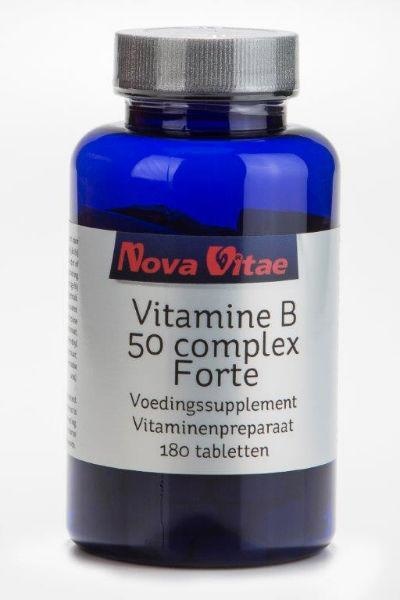 Nova Vitae Nova Vitae Vitamin B50-Komplex (180 Tabletten)