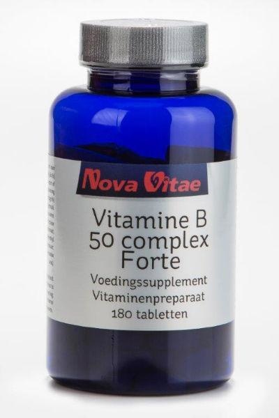 Nova Vitae Nova Vitae Vitamin B50-Komplex (180 Tab)