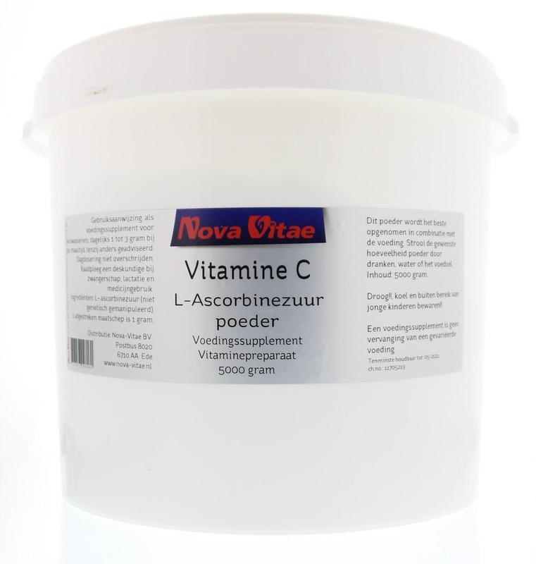 Nova Vitae Nova Vitae Vitamin C Ascorbinsäure-Pulver (5 Kilogramm)