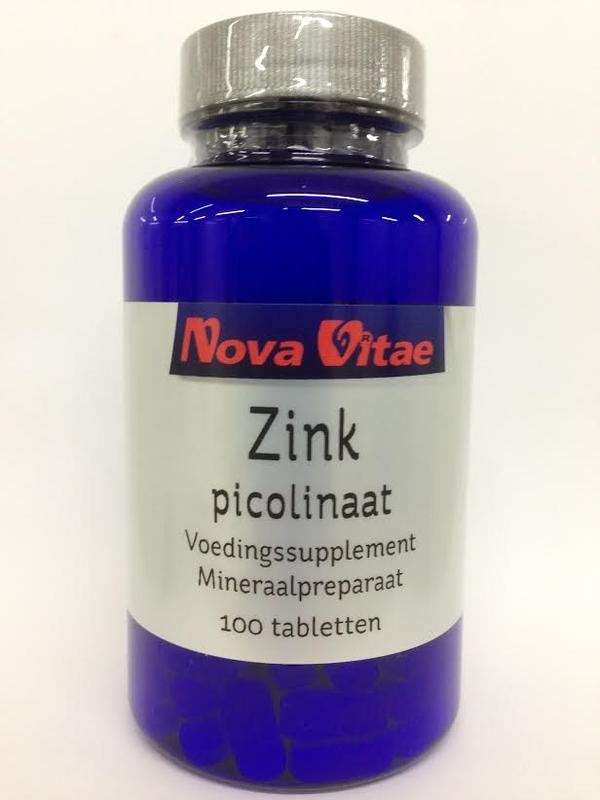 Nova Vitae Nova Vitae Zinkpicolinat 50 mg (100 Tab)
