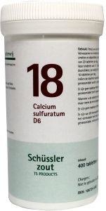 Pfluger Pfluger Calcium sulfuratum 18 D6 Schussler (400 Tabletten)