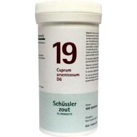 Pfluger Pfluger Cuprum Arsenicosum 19 D6 Schussler (400 Tabletten)