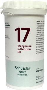 Pfluger Pfluger Manganum sulfuricum 17 D6 Schussler (400 Tabletten)
