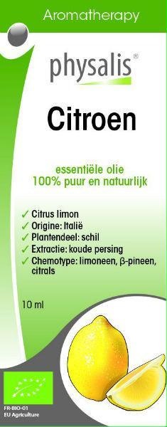 Physalis Zitrone bio (10 Ml)