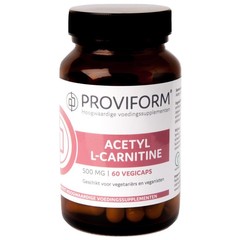 Proviform Acetyl-L-Carnitin 500 mg (60 vegetarische Kapseln)