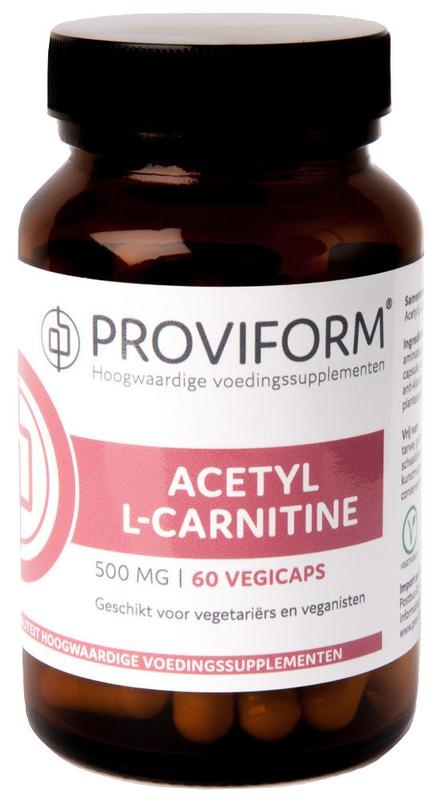 Proviform Proviform Acetyl-L-Carnitin 500 mg (60 vegetarische Kapseln)